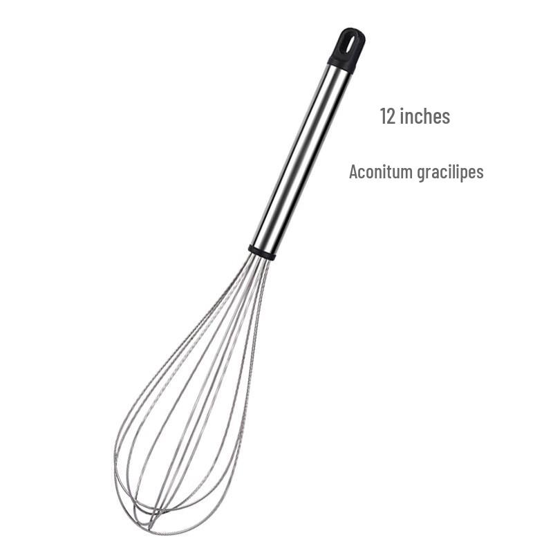 Lilang 12-inch Metal Manual Whisk (4-pack)