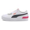 Puma Carina Lift White Glow Pink Women Sneakers Black 373031-08