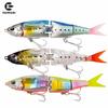Multi-section Floating Pencil Metal Link Fishing Lure