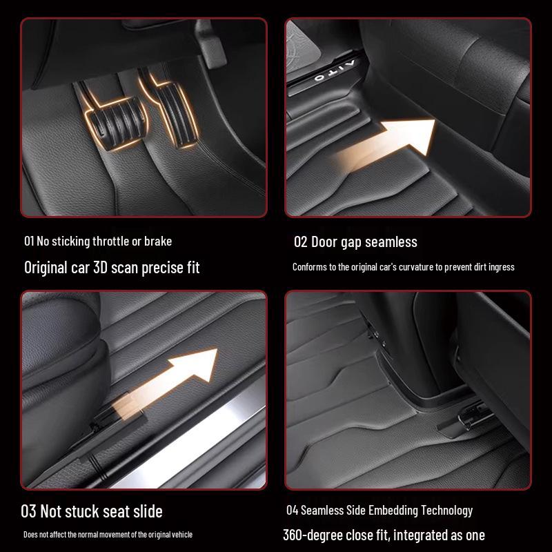 Custom Car Floor Mats for Citroën: C3-XR, Elysee, C4 Picasso, C4L, Fukang, C2, Versailles, C5X
