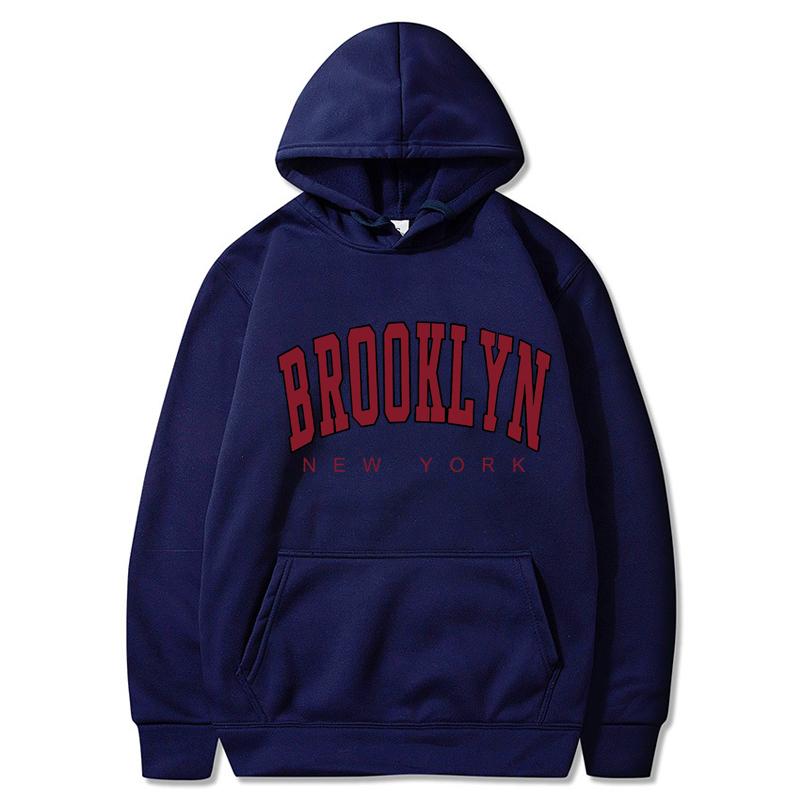 Men Hoodie 1898 New York Print Women Hoodie Set Kawaii Female Sweatshirt Harajuku Loose Long Sleeve Plus Size Clothes