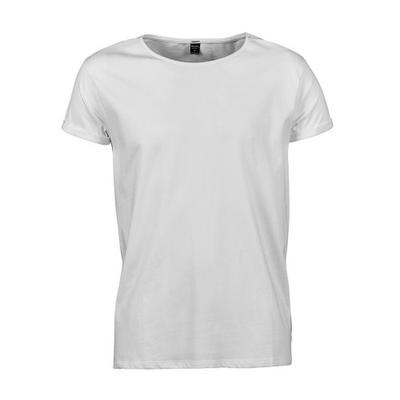 Herren-T-Shirt aus Baumwolle mit Rollärmeln