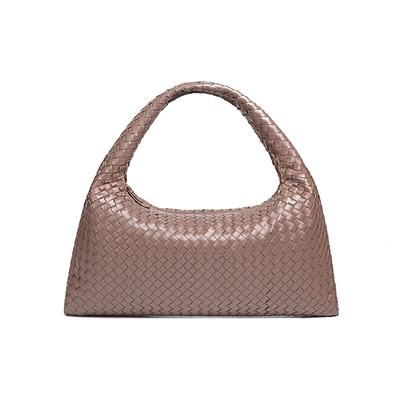 Borsa di alta gamma, di grande capacità, di alta qualità, Borsa da pendolare tessuta a mano, Semplice, alla moda e di tendenza