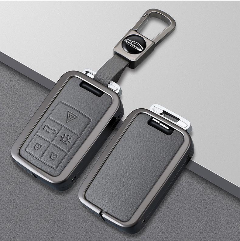 Volvo C-Type Elephant Grey Car Key Case