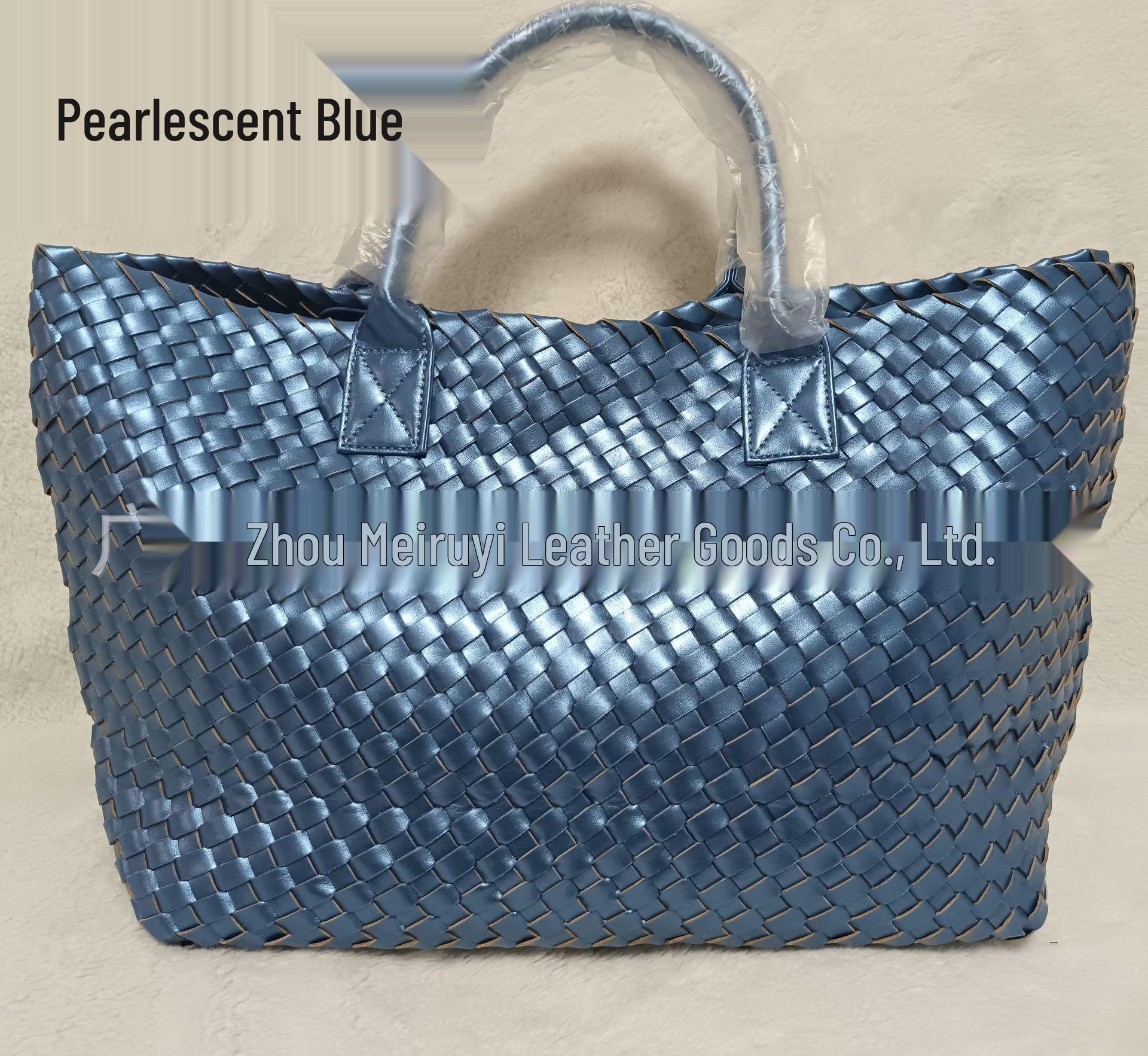 

Модная плетеная большая сумка-тоут 2025 - Стильная трендовая сумка через плечо в стиле знаменитостей