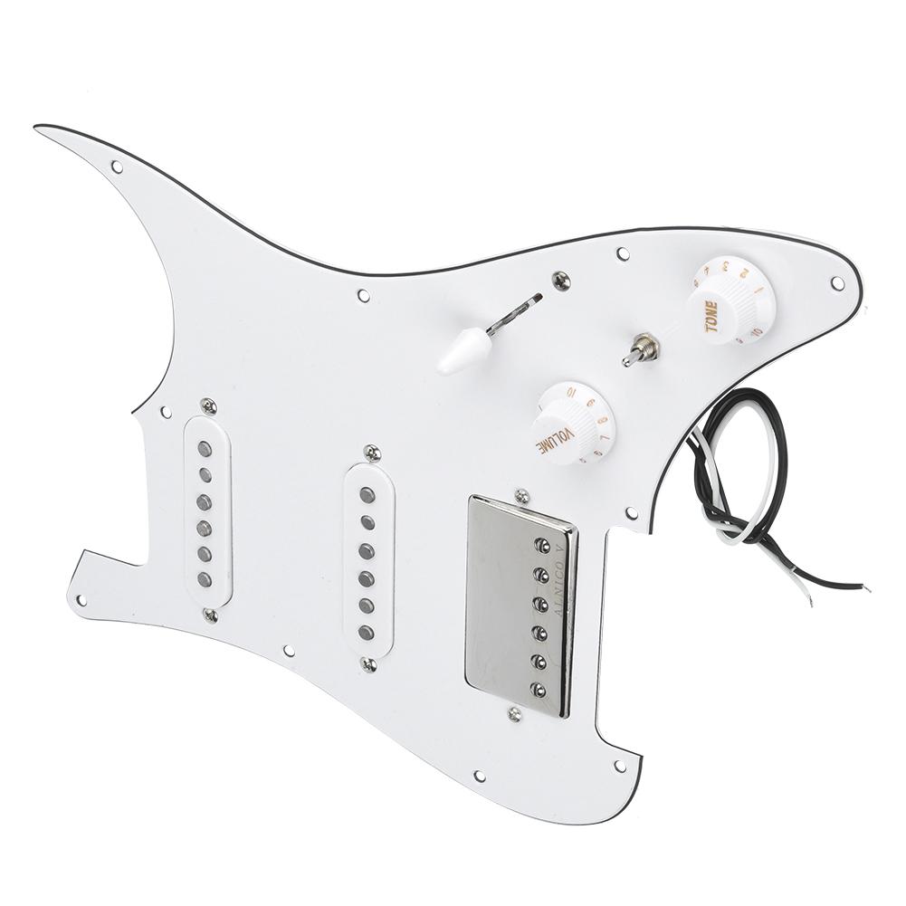 SSH Loaded Prewired Double Coil Pickups Pickguard Electric Guitar Instrument Accessories