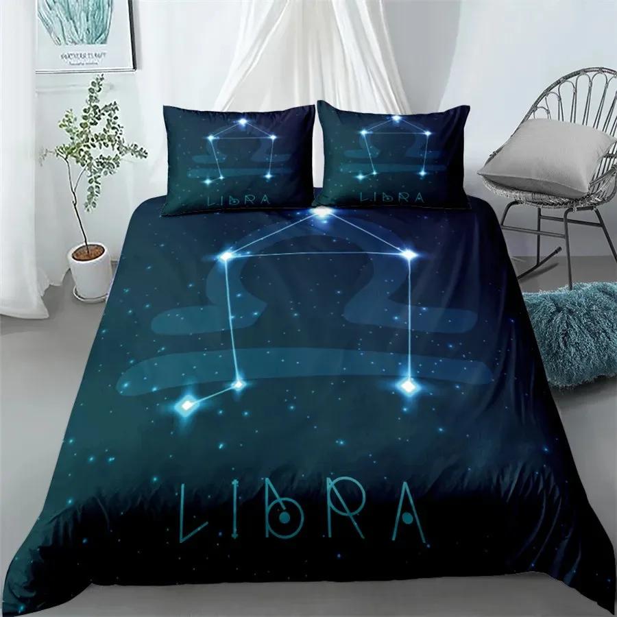 Design Moon Star Bedding Set Cartoon Duvet Cover King Queen Double Size Luxury Adults Bed Linen and Pillow Case