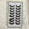 Wholesale Wispy Faux Mink Full Strip 3D Multi Layered Black 8MM-30MM Cruelty-Free Durable Eyelashes Targeted Vendor