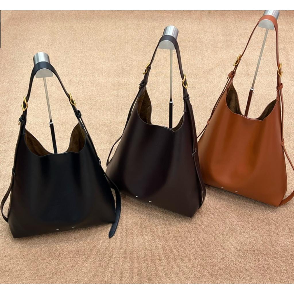 2025 N+ew casual shoulder bag leather women's bag large capacity tote bag simple trend cross-body bag source factory