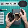 Uxcell Speaker Dust Outer Diameter Dome Paper Subwoofer Coil Speaker Decoration Accessories for Repair 8-Piece Caps, 64mm/2.52" Caps, Covers,