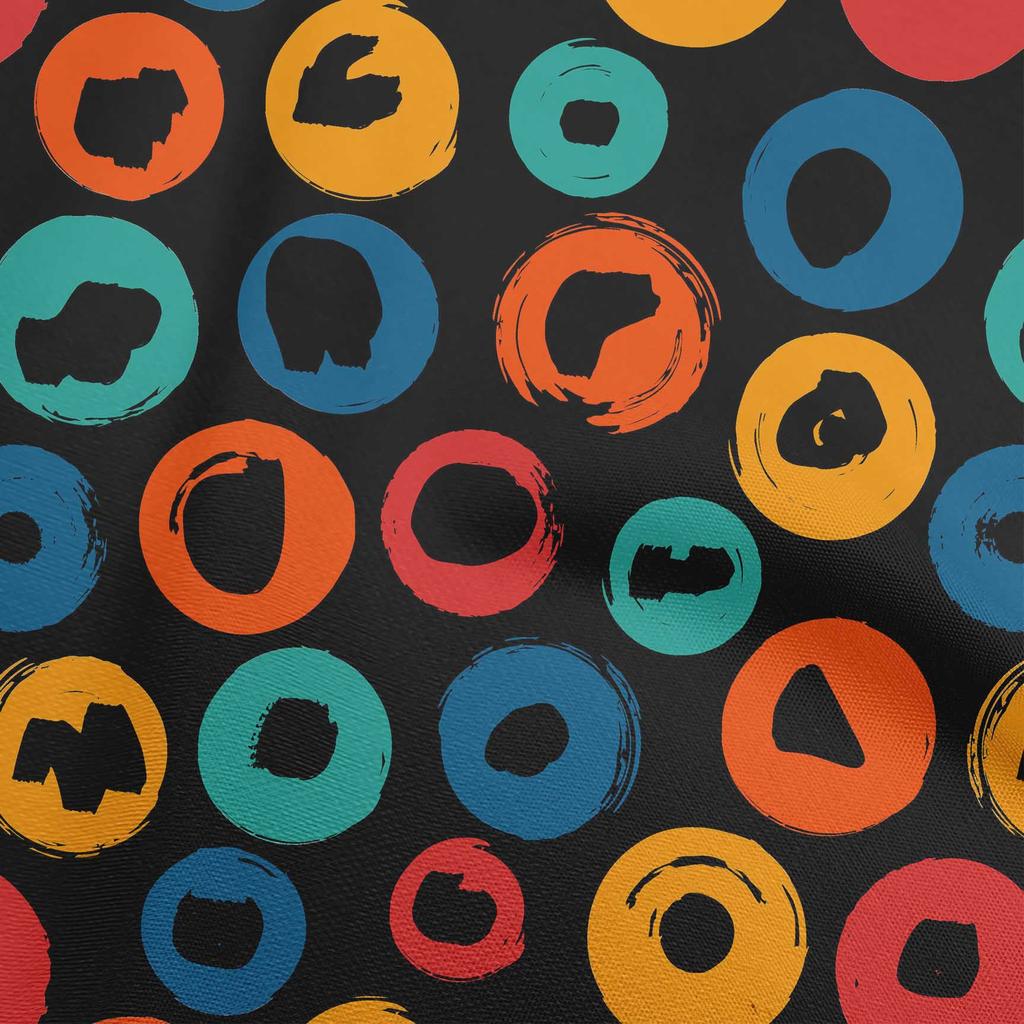 oneOone Cotton Flex Blue Fabric Brush Stroke Sewing Fabric By The Yard Printed Diy Clothing Sewing Supplies 40 Inch