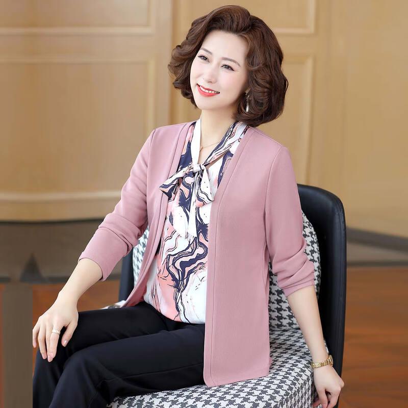 

Paster Women s Fashion Fake Two-Piece Long Sleeve Top 4XL