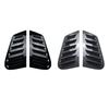 Cubierta de persiana de ventana trasera brillante negra para Volkswagen para VW Golf 4 MK4 1997-2006 Rejillas de ventilación laterales