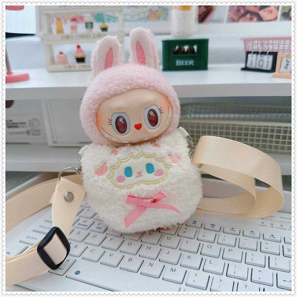For Labubu Doll Clothes Fashion Clothes Doll Gift Box Clothes Color Match Bags Dolls Accessories Cute Decoration Little Clothes