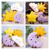 Cute Starry Sky Series Plush Toy Cushions With Soft Fluffy Clouds And Stars