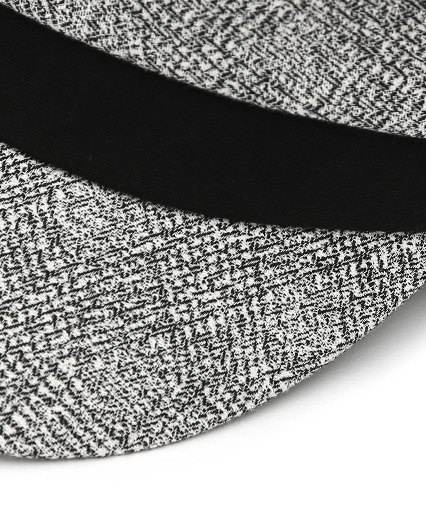 Eondeokeonteulolseutyudio Four Seasons Cotton Bellboy Cap Mariner / Cotton Hb / Line Black