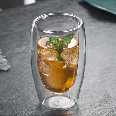 Qi Tai Doppelwandige Hitzebeständige Glas Tasse