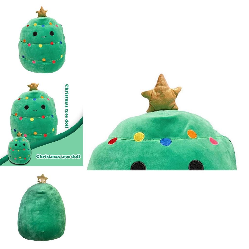 Carol The Christmas Tree Squishmallow Plush Toys Soft And Cozy Xmas Decoration Stuffed Doll For All Ages