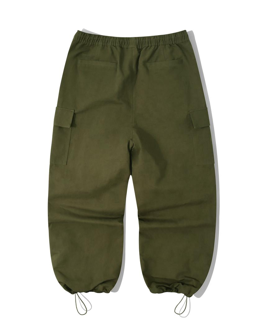FILLUMINATE Cotton Parachute Cargo Pants - Khaki
