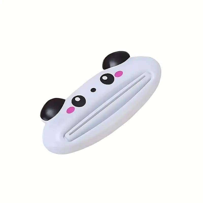 1Pc Multi-Functional Adorable Cartoon Toothpaste Squeezer - Plastic Tube Dispenser for Bathroom & Kitchen, Easy-to-Use, Durable Home Gadget, Cute
