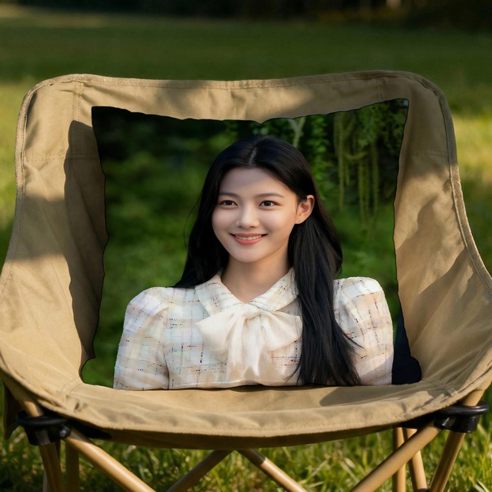 

Host KKimS You JJungS Cushion Cover Soft Reversible Durable Pillow Cover MultiScene Use for Home Car Daily Comfort 30X30cm