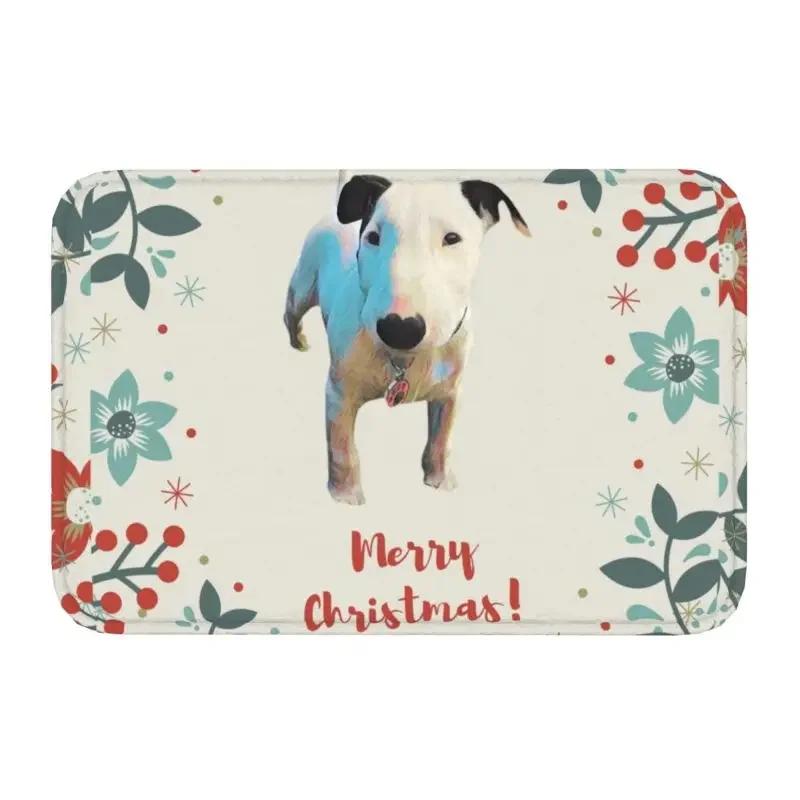 Nope Bull Terrier Dog Lazy Front Floor Door Entrance Mats Indoor Animal Pet Kitchen Bathroom Doormat Living Room Carpet Rug