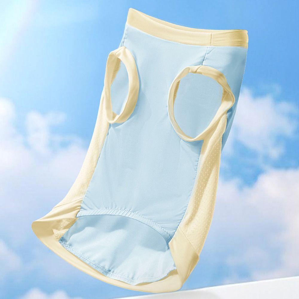 Thin Pet Sunscreen Clothes Sleeveless Cat Ice Silk Shirt Dog Cooling Vest For Puppy Small Animal