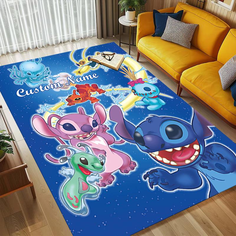 Personalized Name Island Paradise Living Room Non-Slip Area Rug Soft Carpet for Bedroom Kids Playroom Sofa Office Home Decor Doormat