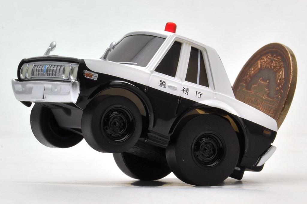 Choro Q Zero Seibu Keisatsu Z03 Cedric STD Police Car