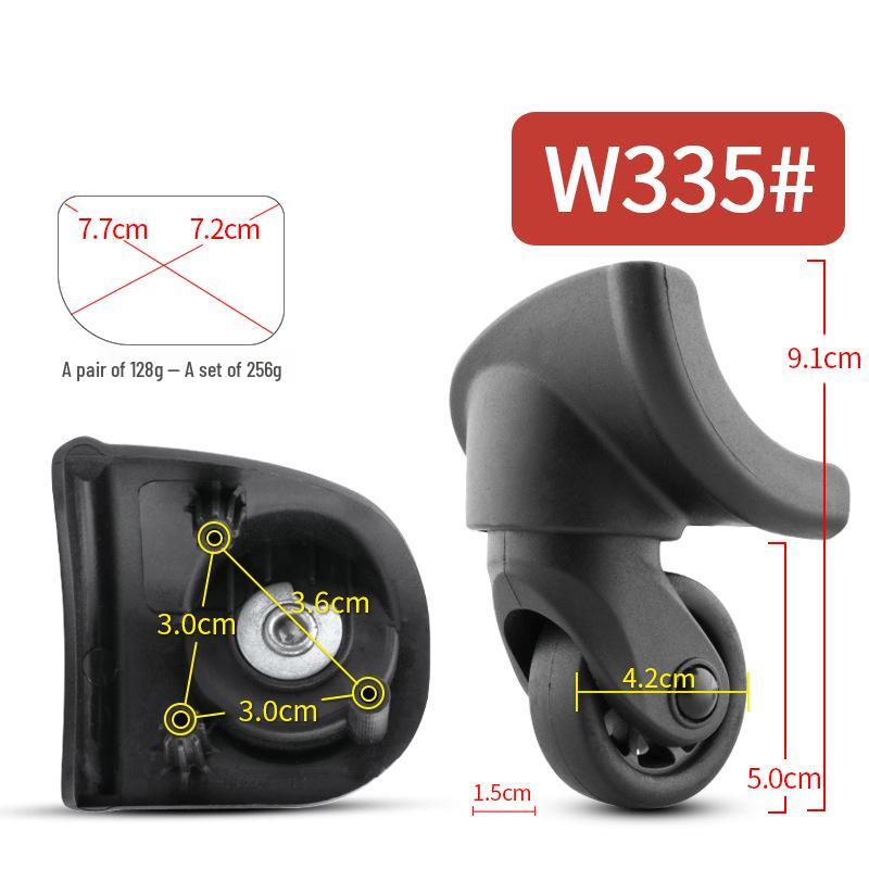 Universal Replacement Wheels for Luggage and Suitcases