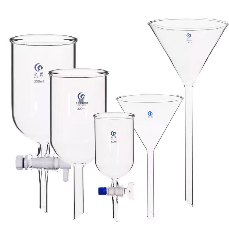 Leigu High Borosilicate Glass Lab Funnel