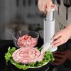 2In1 Homemade Sausage Maker With Stuffing Pipe Manual Fast Meat Stuffer Filling Machine Large Capacity Heavy Duty Kitchen Tools