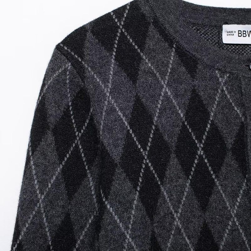 Kaslead New Arrival Women's Fashion Style round Neck Long Sleeve Knitted Coat Skirt 2756116 2756117