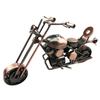 Metal Retro Motorcycle Model Motor Figurine Iron Motorbike Prop Handmade Boy Gift Kid Toy Home Office Decor Collection