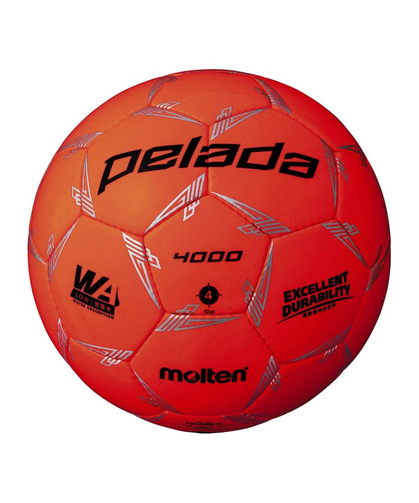 Roztavený fotbalový míč 4 Certifikační žák základní školy Míč Pereda 4000 Fluorescent Orange No. F4L4000-O F4L4000-O