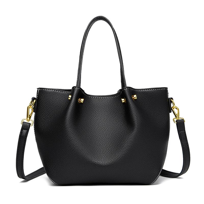Ladies Crossbody Luxury Leather Bag Brand Trend Feminine Shoulder Bags High Quality Vintage Large Capacity Bag