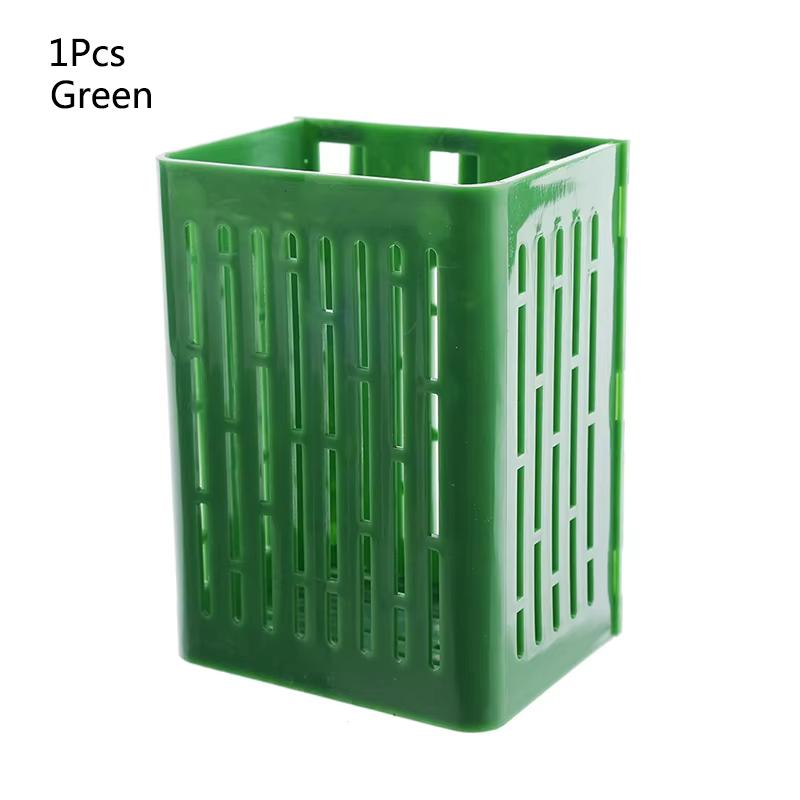 

1pc Hanging Aquarium Plant Holder Hydroponic Planting Basket Hangable Fish Tank Water Grass Cup Gardening Accessories зелений