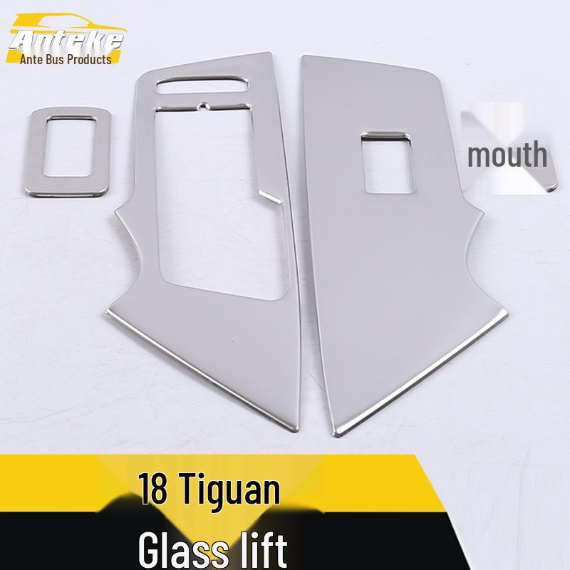 Tayron Glass Lift Panel & Window Switch Decorative Frame Sticker for 18 Models