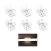 10pcs 2pin 8mm COB LED Strip To Strip LED Connectors Strip To Wire Connection Solderless Extension For 8mm COB LED Strip Lights