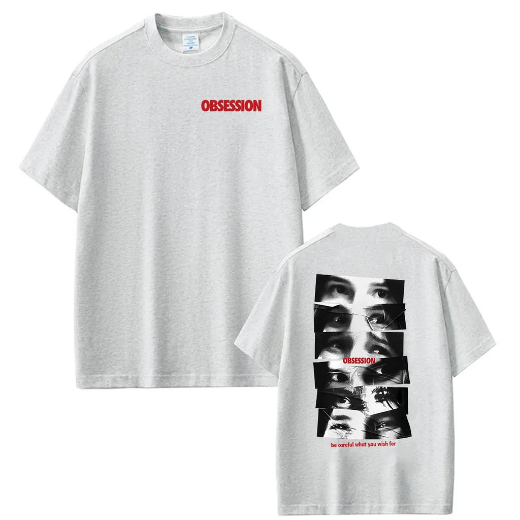 Movie Obsession Nikki Eyes Graphic T Shirts Men Women's Harajuku Vintage Oversized T-shirt 100% Cotton T-shirts Streetwear