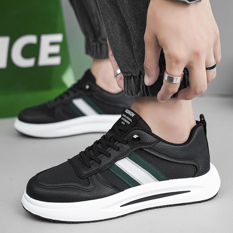 Large size sports shoes mesh breathable casual student platform running board shoes trendy dad shoes