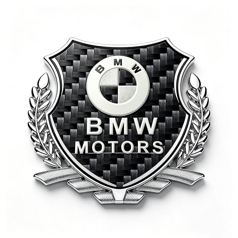 Metal Car Styling Decal Auto Emblem Rear Body Trunk Decorative Stickers For BMW X1 X2 X3 X5 X4 X6 X7 iX3 F20 F10 F07 E70 E46 E9