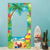 Adereços Fotográficos Havaianos Molduras Fundo Tropical Havaí Decoração Festa de Aniversário Crianças Suprimentos Lembrancinhas Festa de Casamento Chá de Bebê ALOHA