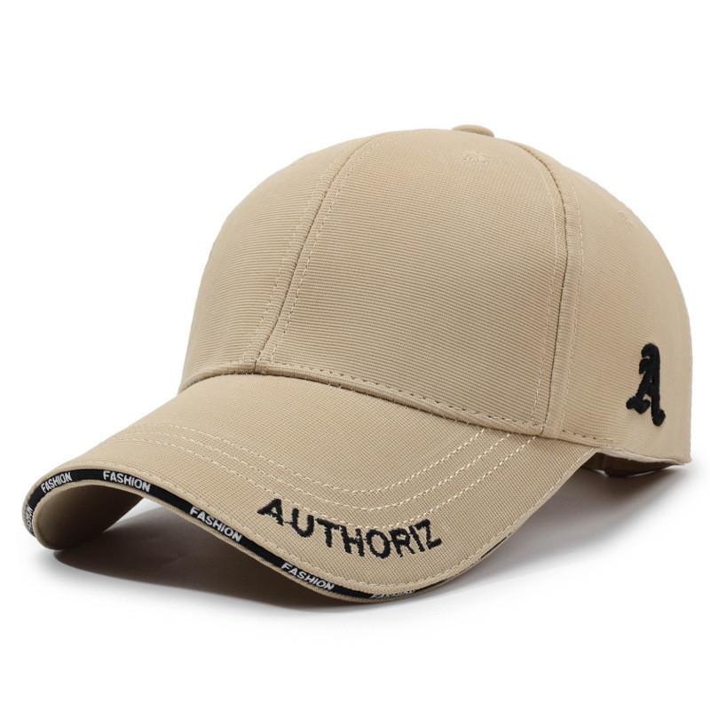Classic Baseball Hat With Embroidered Letters And Breathable Design For All Seasons