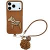 High-End Personalized Embroidery Pony Phone Case for iPhone 17, 16 Pro Max, 15, 14