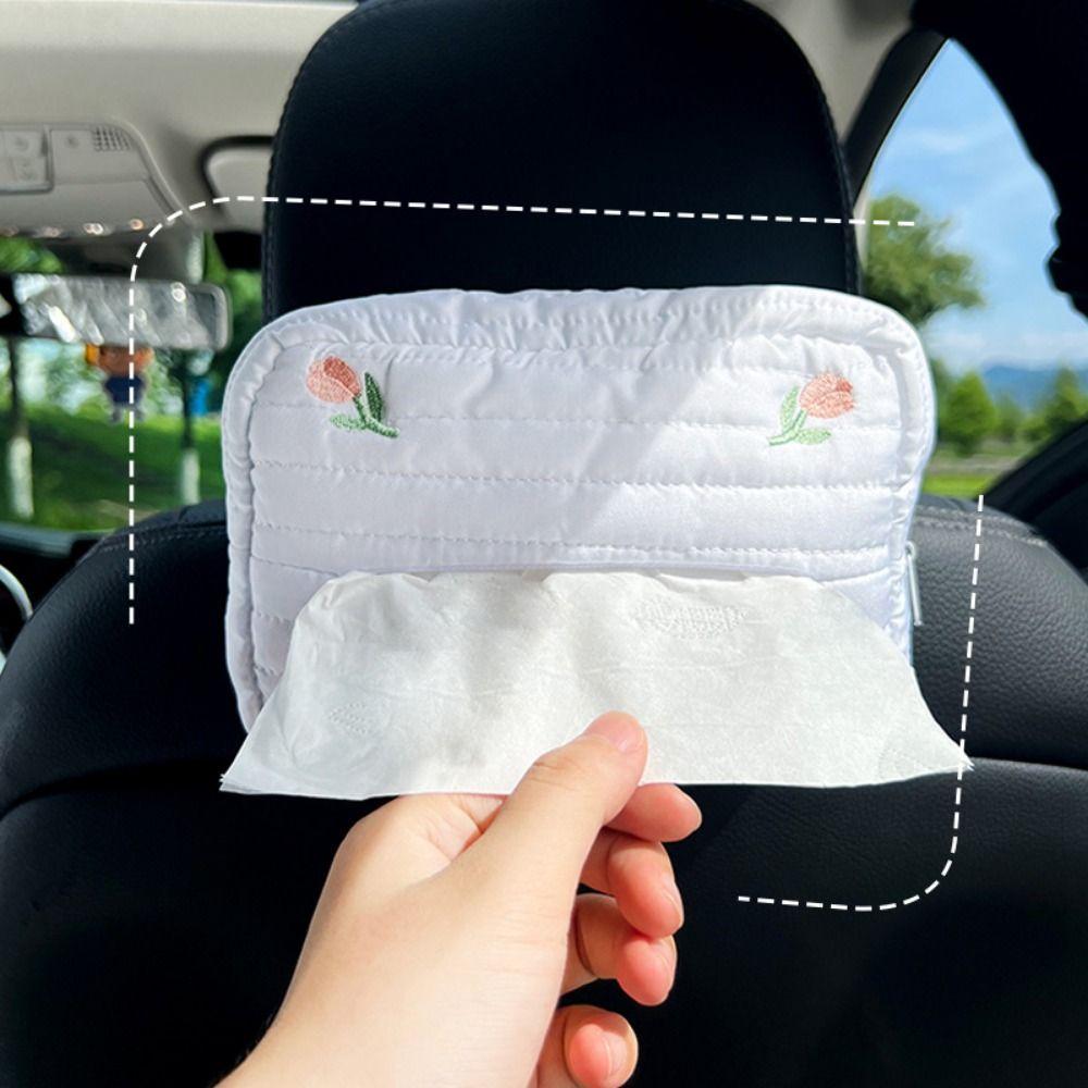Creative Paper Storage Case Universal Car Tissue Holder Cute Napkin Dispenser  Home Decoration