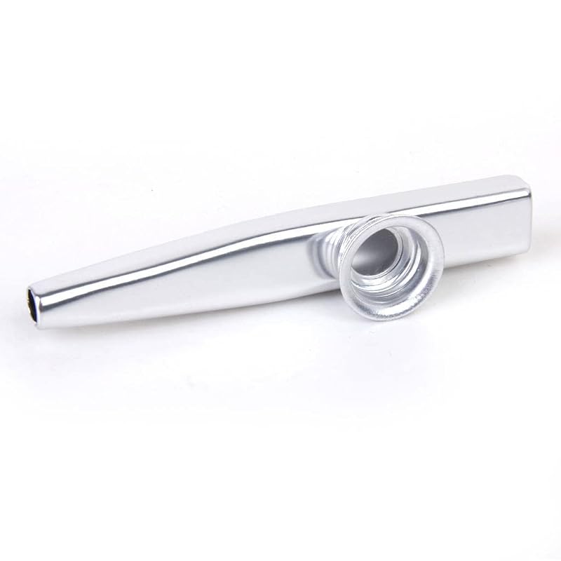 [No Brand] Nakano Submarine Kazoo Music Toy for Music Lovers - Metal Kazoo (Silver)