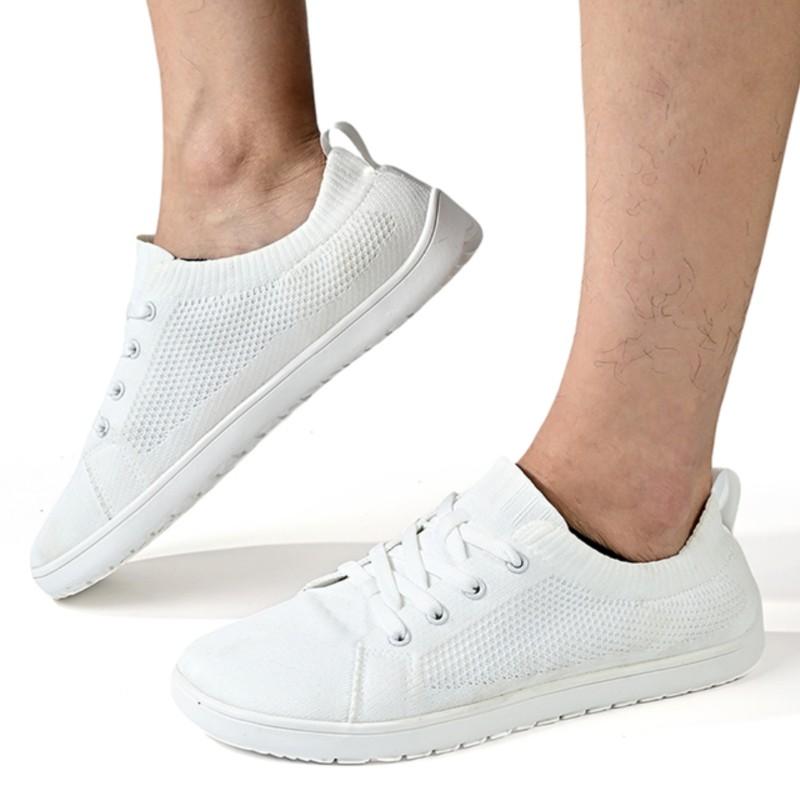 Women's Minimalist Walking Shoes Men Wide Toe Box Barefoot Shoes Zero Drop Sneakers Arch Support Breathable Tennis Couples Shoes