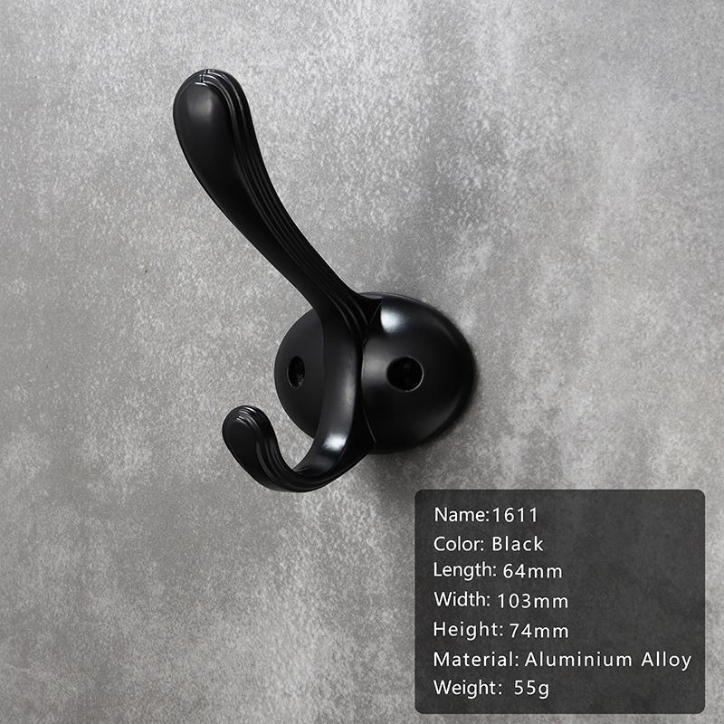 1 Stück Vintage Bronze Farbe Haken Tür Wandhalter Haushaltstuch Hut Tasche Kleiderhaken zum Aufhängen Küche Badezimmer Zubehör