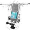 Action Camera Waterproof Case 45m Protective Dust Proof Action Camera Underwater Diving Housing for Insta360 X3